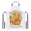 Mother Cow Kitchen Apron – Morning Brew & Moo | Coffee Lover Apron