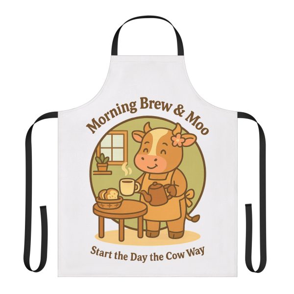 Mother Cow Kitchen Apron – Morning Brew & Moo | Coffee Lover Apron