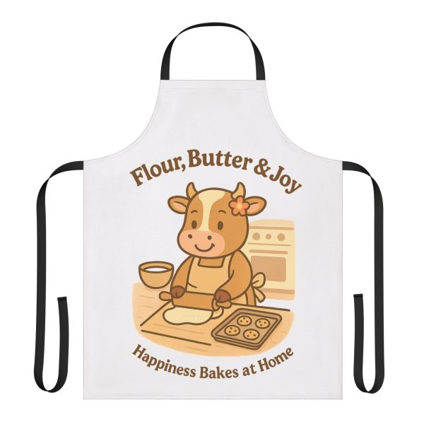 Mother Cow Kitchen Apron – Flour, Butter & Joy | Baking Gift Apron