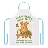 Mother Cow Kitchen Apron - Farm Fresh & Heart Made
