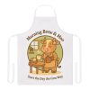 Mother Cow Kitchen Apron – Morning Brew & Moo | Coffee Lover Apron