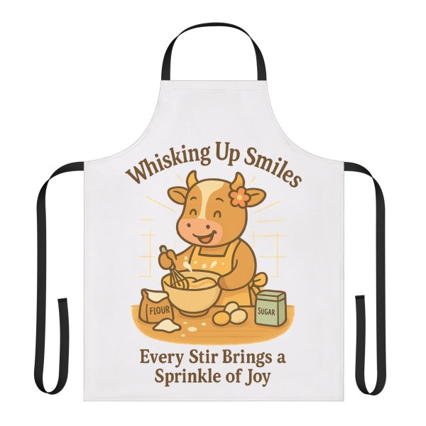 Mother Cow Kitchen Apron | Whisking Up Smiles | Every Stir Brings A Sprinkle Of Joy