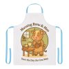 Mother Cow Kitchen Apron – Morning Brew & Moo | Coffee Lover Apron