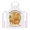 Mother Cow Kitchen Apron – Morning Brew & Moo | Coffee Lover Apron