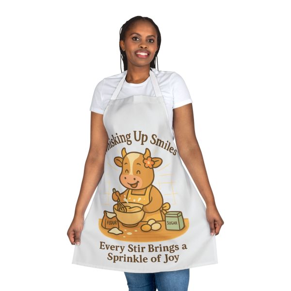 Mother Cow Kitchen Apron | Whisking Up Smiles | Every Stir Brings A Sprinkle Of Joy