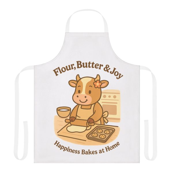 Mother Cow Kitchen Apron – Flour, Butter & Joy | Baking Gift Apron