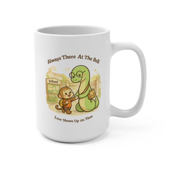 Father Snake 15oz Ceramic Mug - Always There At The Bell