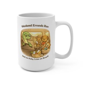 3178873087439963819_2048.jpeg Father Snake 15oz Ceramic Mug - Weekend Errands Run