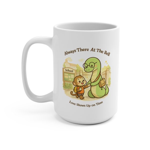 Father Snake 15oz Ceramic Mug - Always There At The Bell
