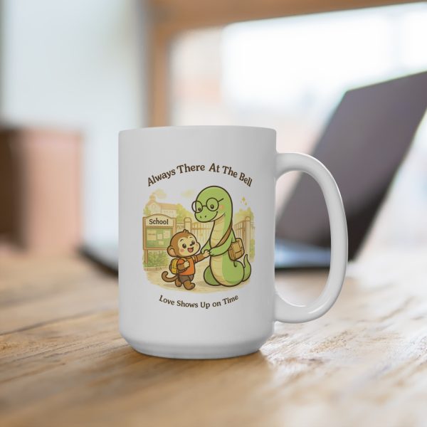 Father Snake 15oz Ceramic Mug - Always There At The Bell
