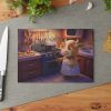 Mother Cow Chef Decorative Chopping Board - Cooking Soup