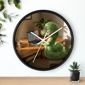 1396639218521595932_2048.jpeg Father Snake - Quiet Strength Desk Clock For Cozy Home Office