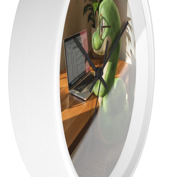 Father Snake - Quiet Strength Desk Clock For Cozy Home Office