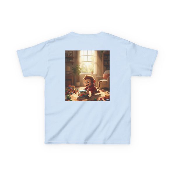 15533154676783930822_2048.jpeg Little Nest Moments - Playful Monkey Son Kids T-Shirt
