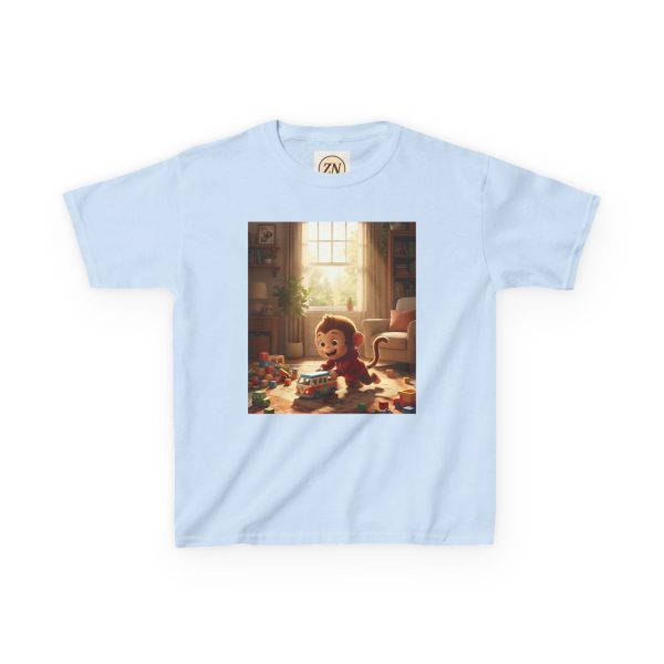 4521171744522331234_2048.jpeg Little Nest Moments - Playful Monkey Son Kids T-Shirt
