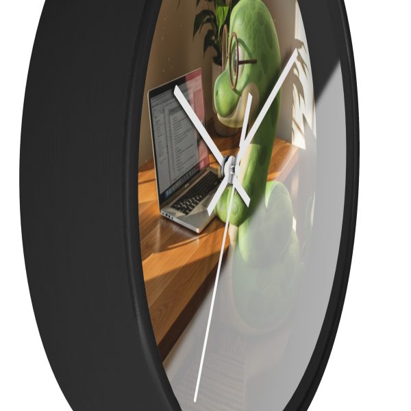 Father Snake - Quiet Strength Desk Clock For Cozy Home Office