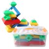 Rainbow Balance Building Blocks – Montessori Stacking And Balance Toy