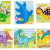 Montessori Wooden Dinosaur Puzzle – Educational Learning Toy For Kids