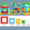 Rainbow Balance Building Blocks – Montessori Stacking And Balance Toy
